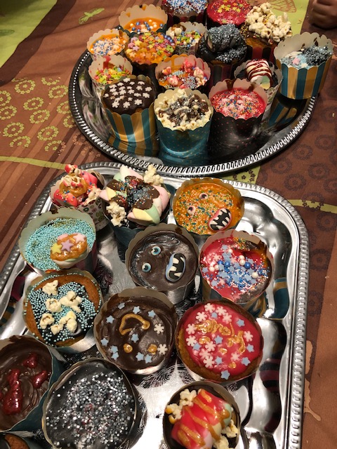 Cupcakes bunt dekoriert